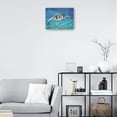 thumbnail image 2 of Cuadro Decorativo - Tortuga marina Jr  Impresión en canvas, estrechado, 2 of 2
