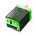 thumbnail image 1 of ZZHZGZ Canada Clearance Sale Charger Retractable Phone Charger Wall Plug with Scalable 67W Max Fast Charging Module Type C and 2 Usb Ports For Phone Laptops, 1 of 7