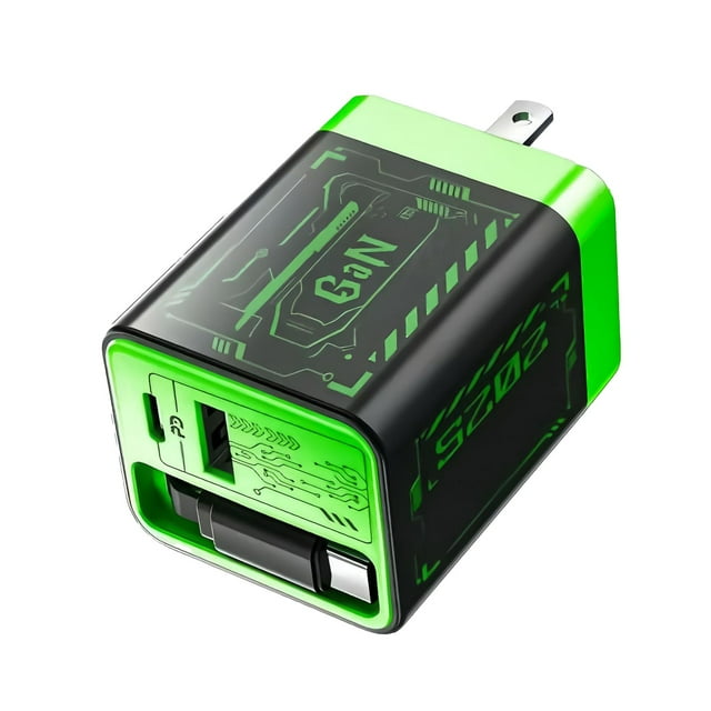 ZZHZGZ Canada Clearance Sale Charger Retractable Phone Charger Wall Plug with Scalable 67W Max Fast Charging Module Type C and 2 Usb Ports For Phone Laptops