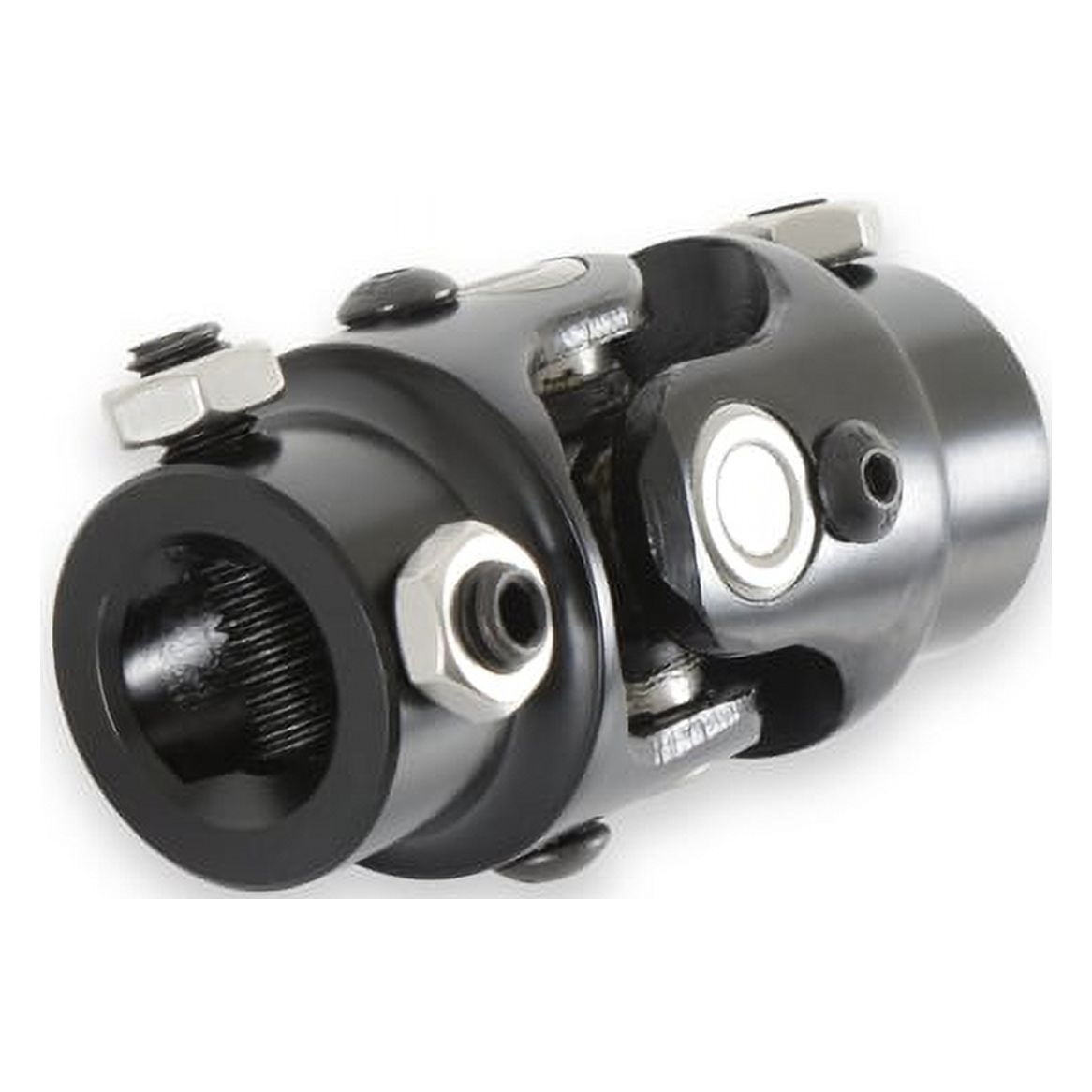 Holley 320-101 U-Joint, 3/4 Inch 36 Spline to 3/4 Inch DD - Black Zinc