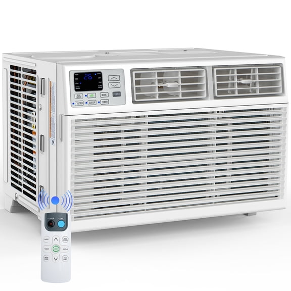 KNDKO Medium Room Window Air Conditioner , Remote Included ( 120-Volt , 10000-BTU )