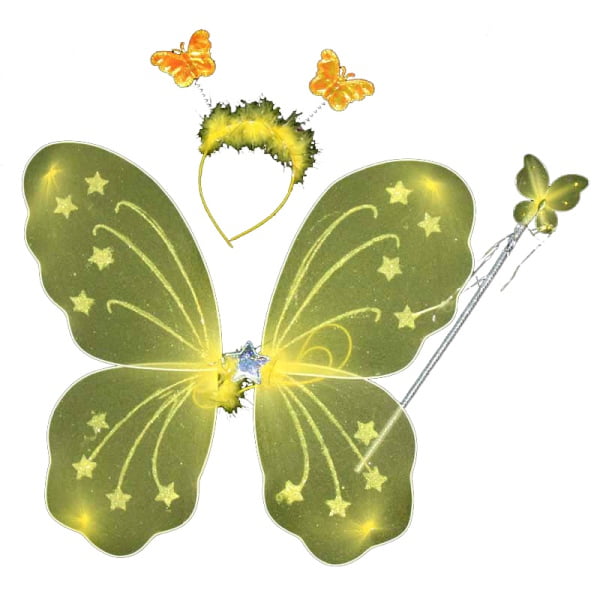 Angel Wings and Halo for Kids Girls Angel Costume Wing for Adult Children