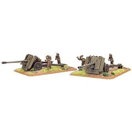 British: 17 pdr Gun (x2) By Battlefront Miniatures Ship from