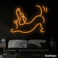 thumbnail image 2 of Craftnamesign Dachshund Dog LED Sign, Dachshund Decor, Dog Wall Art, 2 of 4