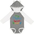 thumbnail image 3 of Inktastic My Papou Loves Me Boys or Girls Long Sleeve Baby Bodysuit, 3 of 5