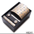 thumbnail image 1 of Conjunto de regalo de corbata para hombre, corbata formal de negocios, corbata de boda, reuniones de negocios, bodas, 1 of 6