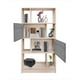thumbnail image 3 of Librero Organizado DEREK Con Puertas Minimalista, 3 of 5