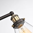 thumbnail image 4 of RADIANCE Goods Contemporary 4 Light Rubbed Bronze Bath Vanity Fixture 32" Width, 4 of 9