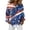 Light Blue, variant on Domzest Womens 250th Anniversary Usa Shirt Patriotic Long Sleeve V Neck Butoon Down Tshirt 4th Of July American Flag Elements Shirt Blue 2XL