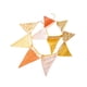 thumbnail image 1 of Bandera del empavesado del que cuelga del triángulo del banderín decoración del hogar del banquete de boda Sunnimix Bunting Bandera, 1 of 6