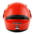 thumbnail image 5 of 1Storm Adult Motorcycle Modular Flip up Street Bike Full Face Dual Visor Helmet HB-B89CLS Glossy Red, 5 of 5