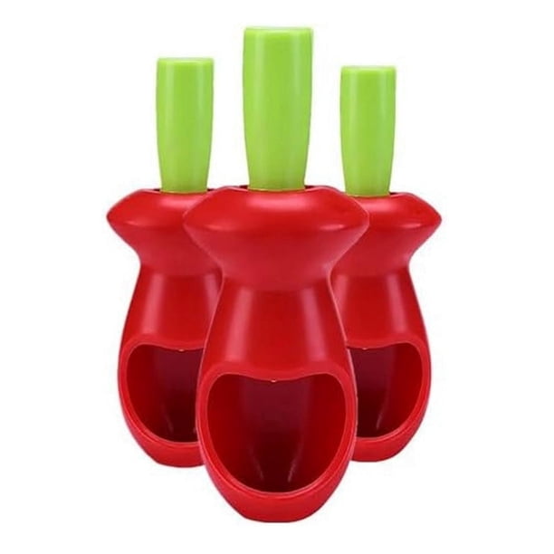 3 piezas de herramienta para deshuesar cerezas, removedor de hueso, herramienta para deshuesar aceitunas para hacer mermelada de cerezas, removedor de hueso de cerezas