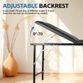 Portable Massage Table, Spa Bed Therapy Table Collapsable Treatment