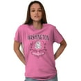 thumbnail image 3 of Cute Washington the Evergreen State Women's Graphic T Shirt Tees Brisco Brands L, 3 of 6