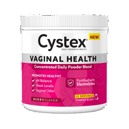 Cystex Vaginal Wellness Powder, Berry, 1.8 oz