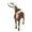 B, variant on Tizuqe Christmas Deer Figurines,Deer Model,Realistic Reindeer Figurines with Long Antler and Feet Centerpieces