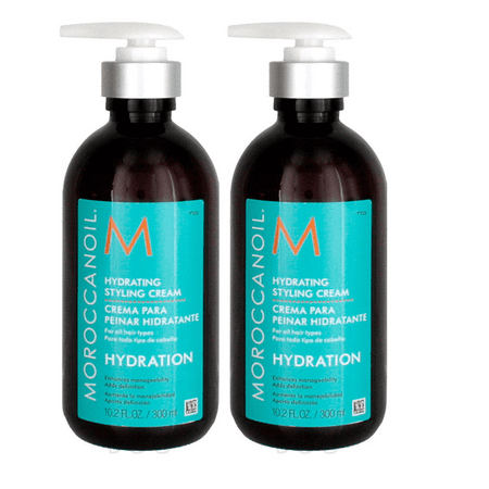 Moroccanoil Hydrating Styling Cream 10.2 Ounce (Pack of 2)