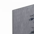 thumbnail image 2 of Luxe Metal Art 'Floral Blue' by Incado, Metal Wall Art, 24"x36", 2 of 9