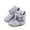 Grey, variant on TAIAOJING Baby Girls Boys Star Print Booties Soft Non- Sole Winter Warm Cozy Toddler First Crib Shoes Cute Footwear 9-18 Months