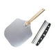 thumbnail image 4 of Paleta de pizza, accesorio para horno de pizza, profesional con cortador, mango de madera, espátula para pizza, para hamburguesas, pasteles,, 4 of 9