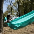 thumbnail image 6 of Equip One Person 100% Recycled Nylon Travel Hammock, Green, 6 of 8