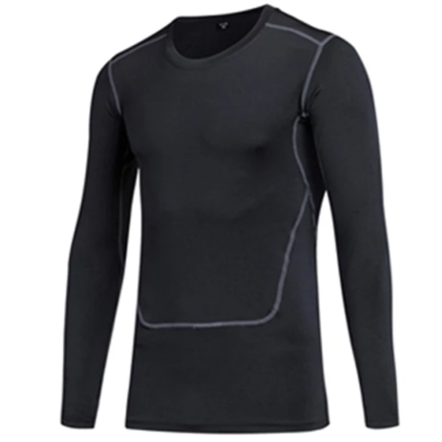 Mens Dry Fit Long Sleeve Compression Shirt