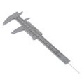 thumbnail image 1 of 150mm Plastic Double Rule Scale High Accuracy Vernier Caliper 0.5mm Measuring Tool for Office Woodworking Engineering, 1 of 6