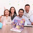 thumbnail image 7 of Lockways 3D Pop Up Birthday Cards, Music Light Birthday Greeting Cards with Blowable Candle, Fireworks Birthday Postcards with DIY Age for Women, Men, Daughter, Son, 7 of 7