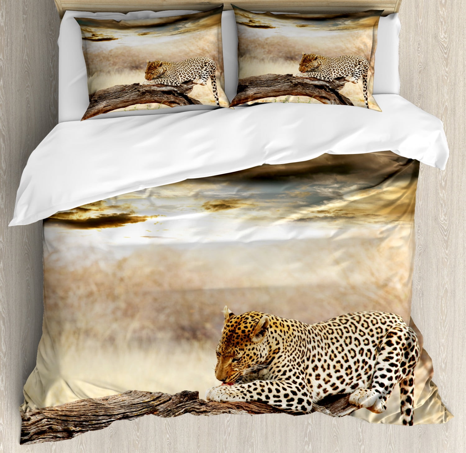 Safari Duvet Cover Set King Size, Safari Bedding Sets King