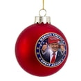 thumbnail image 2 of Kurt Adler (#C7588) President Donald Trump Glass Ball Ornament, 3.15", 2 of 7