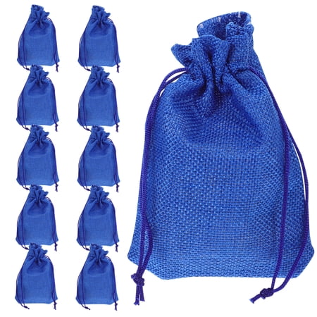 20 Pcs Burlap Bag Baby Gift Bag Jewelry Pouches Drawstring Jewelry Bags Drawstring Bags Small Baby Bride