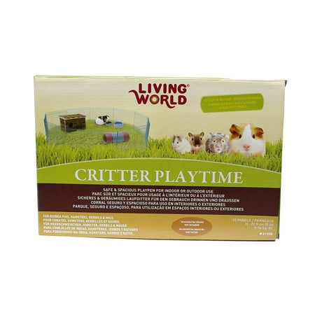 Critter Play Time, Provides your pets with area to play outside of cage By Living (Best Chinchilla Cage In The World)