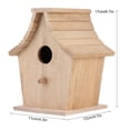 thumbnail image 3 of Casa de Aves Duradera, comedero para pájaros, Loros de 17 x 14 x 12 cm, periodista para varías aves pequeñas regalos o mascota observación fácil, 3 of 7