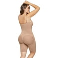 thumbnail image 2 of Women's Leonisa 018508 Full Coverage Seamless Smoothing Bodysuit (Medium Brown L), 2 of 7
