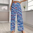 thumbnail image 2 of Buffalo Football Pajamas For Women Loose Retro Night Pajama Pants Comfortable Sleepwear Bottoms Homewear, 2 of 6