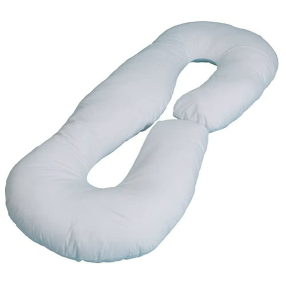 Leachco Snoogle Loop Contoured Fit Body Pillow Replacement Cover, Ivory