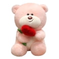thumbnail image 6 of Hvmvliv Rose Bear Valentine's Day Doll Toy with Rose Bouquet - 20CM Soft Material for Kids, Romantic Profess Gifts, and Decorative Keepsakes Pink, 6 of 6