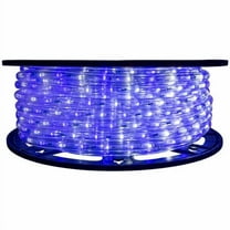 Brilliant Brand Lighting 2 Color Blue & Cool White LED Rope Light - 120 Volt - 148 Feet - Indoor/Outdoor -Cuttable