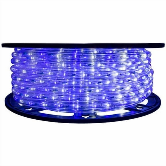 Brilliant Brand Lighting 2 Color Blue & Cool White LED Rope Light - 120 Volt - 148 Feet - Indoor/Outdoor -Cuttable