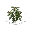 thumbnail image 2 of Vickerman 18" Artificial Green Oak Spray., 2 of 2