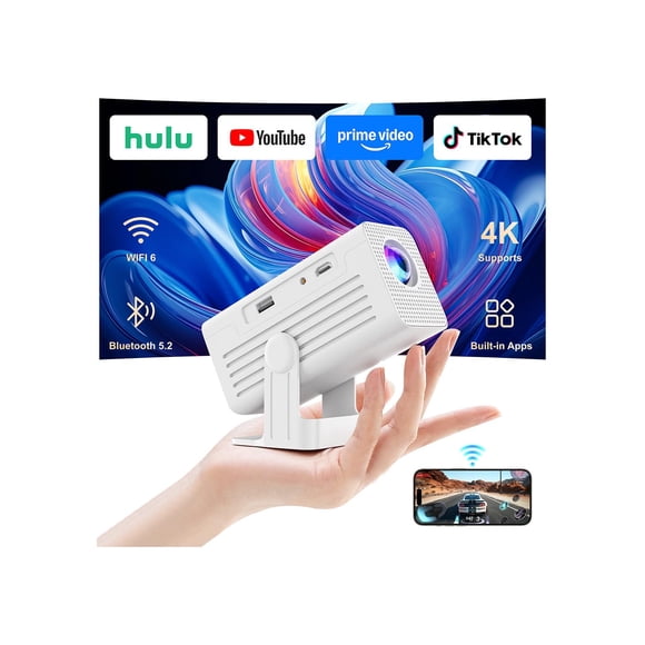 [Miniproyector] Compatible con XENPONAD 4K con Wifi y Bluetooth