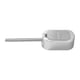 thumbnail image 2 of Inteprter 1 Uds cepillo de baño a prueba de fugas de agua con caja de soporte de acero Wc cabezal plano cepillo de cerdas suaves flexibles con juego de Juegos de accesorios de baño plata Inteprter HA000134-05B, 2 of 6