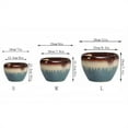 thumbnail image 2 of Planter Ceramic Large Caliber Indoor And Outdoor Fortune Tree Greens Succulent Simple, 2 of 9