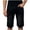 *3-Black, variant on Men's Ripped Paisley Denim Shorts with Pockets , Vintage Patchwork Cuffed Hem Jean Shorts For Men,Blue,S-2XL