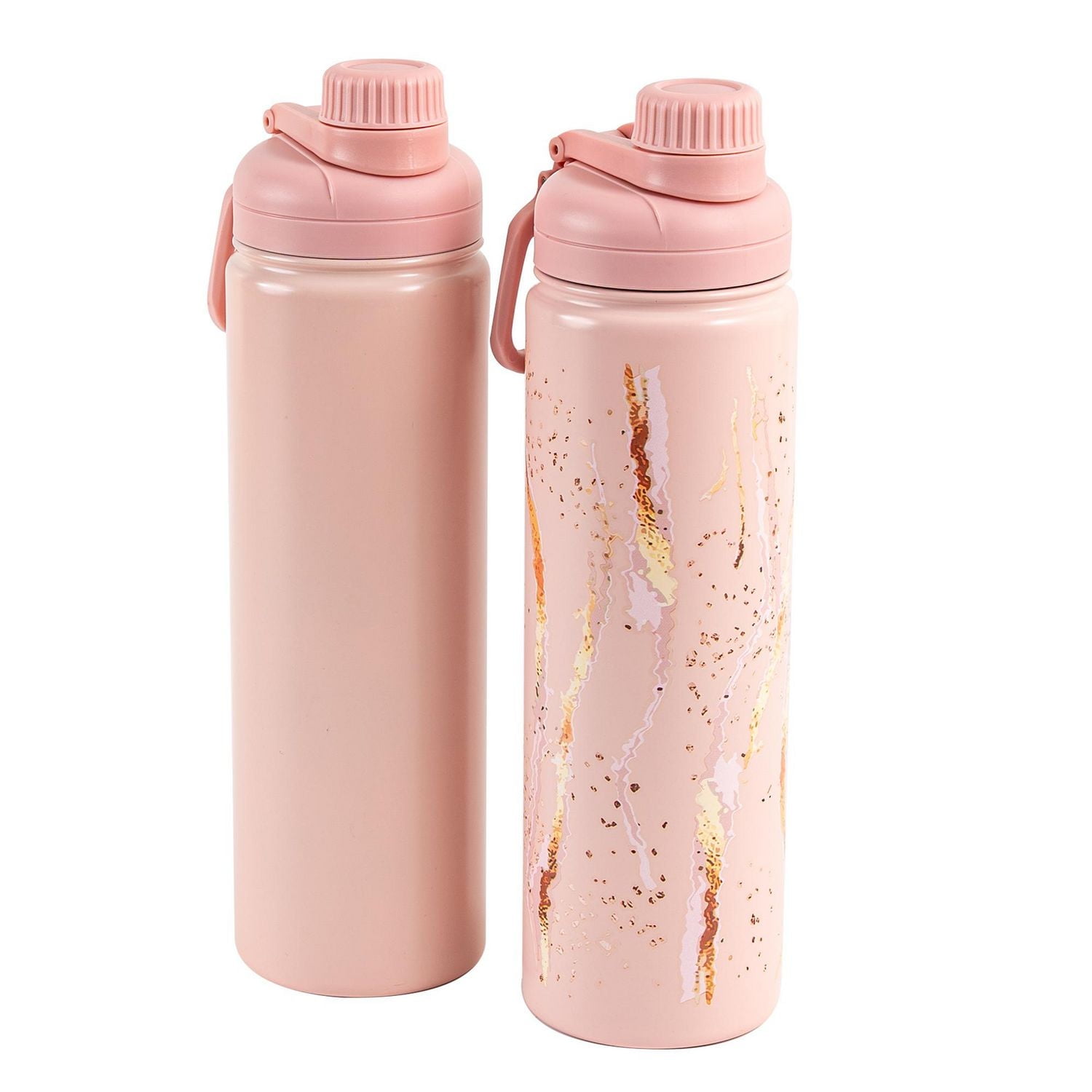 Mainstays 2Pack 24oz Stainless Steel Bottle