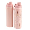 thumbnail image 1 of Ensemble de 2 bouteilles en Acier Inoxydable à Double Paroi de 24oz Mainstays, 1 of 4
