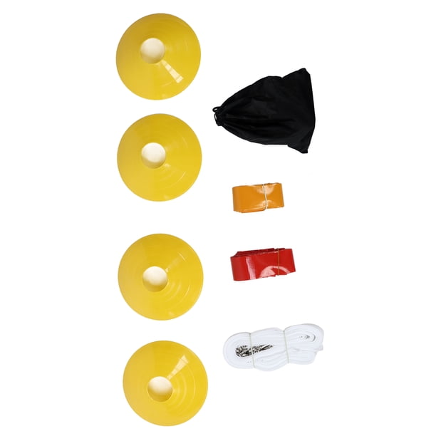 Journdream Kit Complet De Football Américain – 10 Ceintures Avec Drapeaux, Ballon, Cônes, Sac De Transport Et Plus