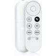 thumbnail image 1 of Voice Remote Replacement Control(Remote Only) Fit for Google Chromecast 4K Streaming Media Player Chromecast Remote Replacement for Google TV GA01919-US GA01920-US GA01923-US White, 1 of 8