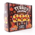 thumbnail image 5 of Turkey Lollipops, Fall Candy, 24 Count Suckers, 10.16 Ounce Box, 5 of 8