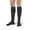 Black, variant on Ames Walker AW Style 185 E-Z Walker Sport 8-15 mmHg Mild Compression Knee High Socks Black Medium